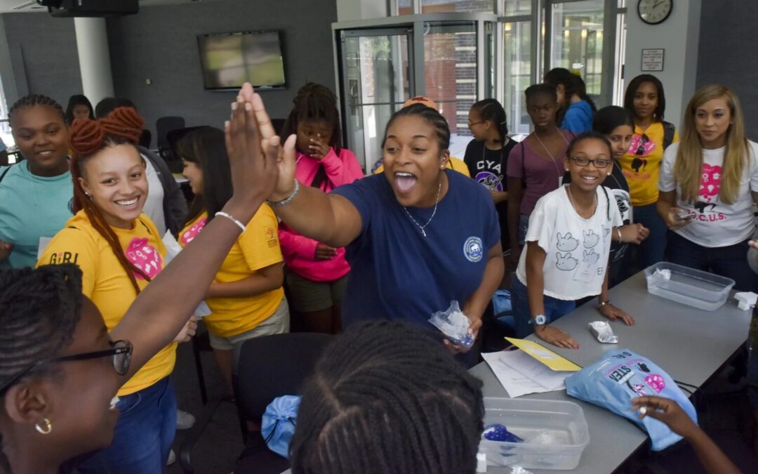 This camp at a Northern Virginia university shows girls a future in STEM
