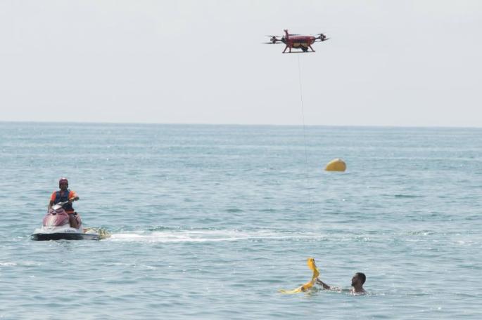Drone lifeguard saves 14-year-old 