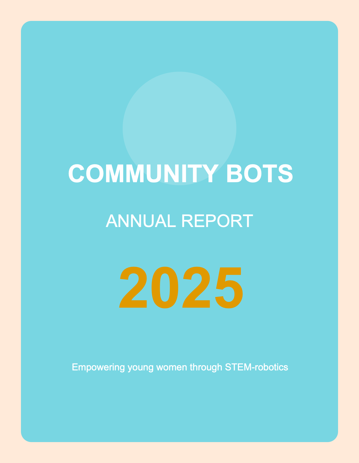 Community Bots Annual Report 2025